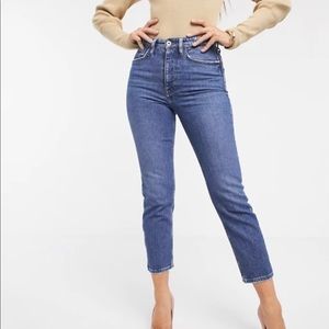 River Island Slim Fit Jeans in Dark Wash
